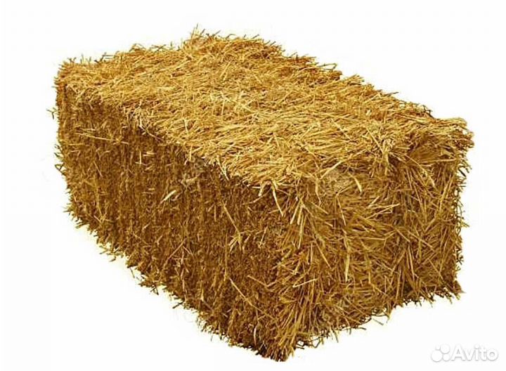 Солома в тюках