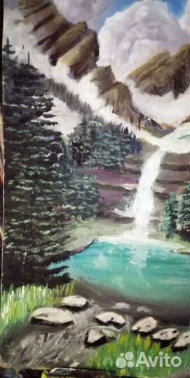 Картина маслом пейзаж