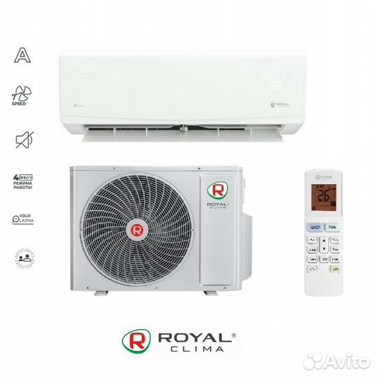 Royal Clima (Gree) RC-gr22hn и монтаж