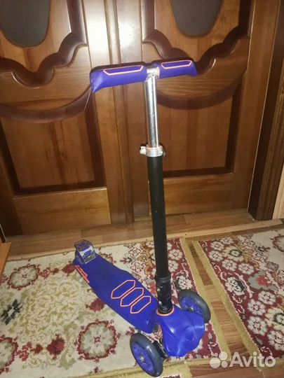 Самокат детский трехколесный бу