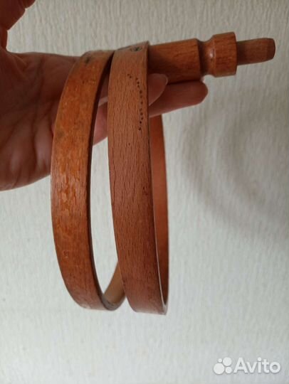 Пяльца деревянные СССР с держателем