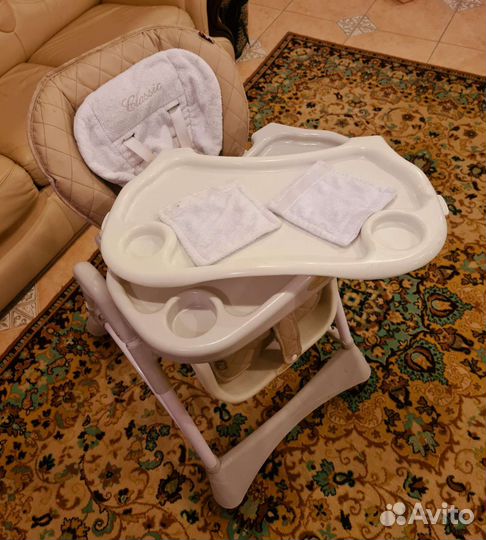 Стульчик для кормления happy baby classic