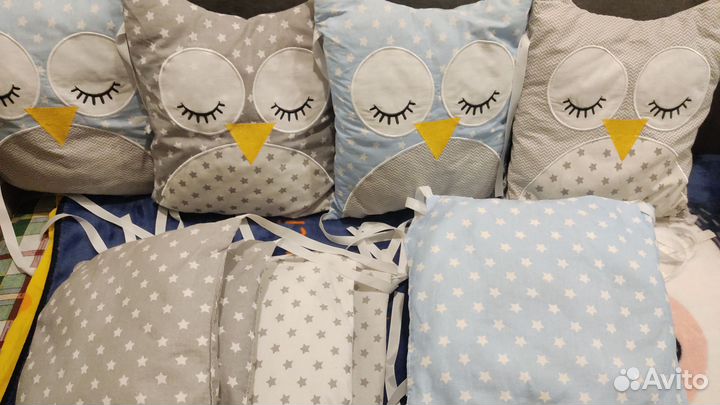 Бортики в кроватку