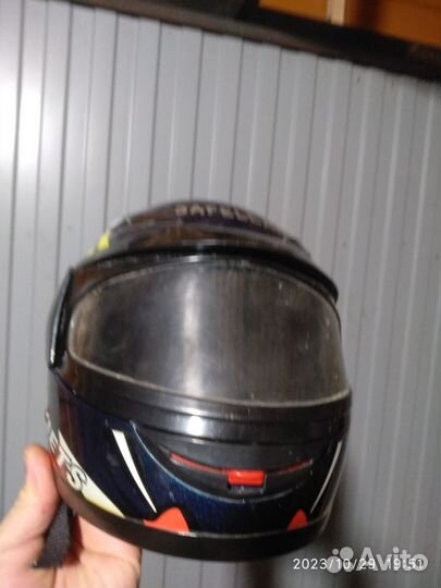 Детский мотошлем