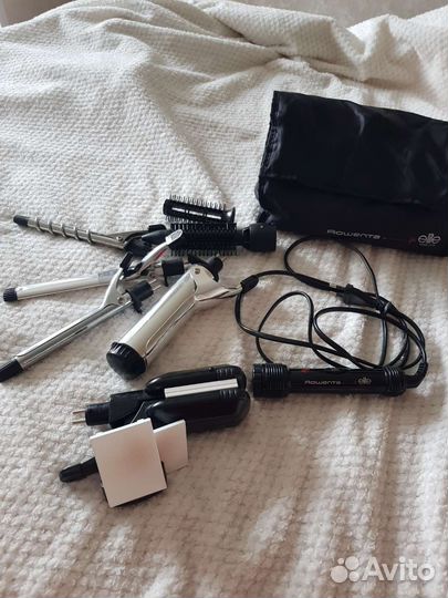 Щипцы для завивки волос rowenta