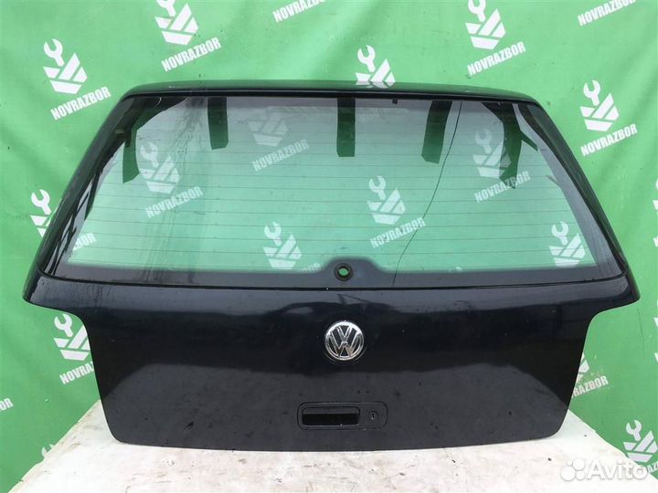Дверь багажника со стеклом Фольксваген Гольф 4 Б