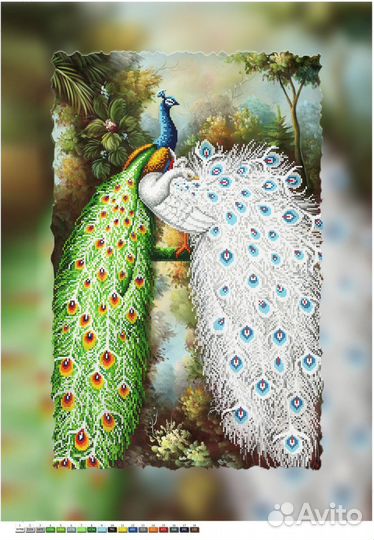 Схемы для вышивки бисером и нитками