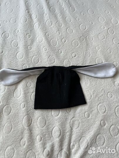 Шапка с ушами зайца