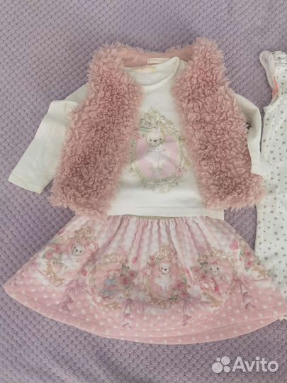 Вещи пакетом на девочку 86 размер (1-2 года)