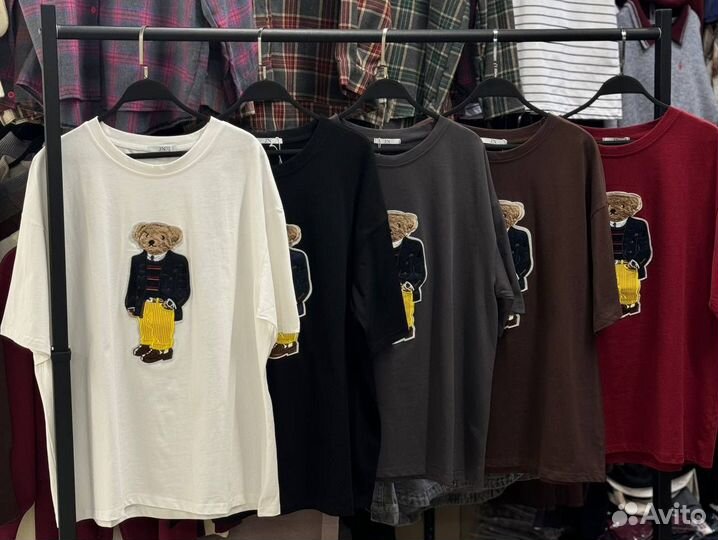 Футболка polo женская оверсайз