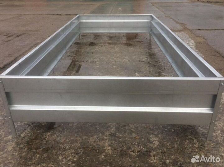 Грядка оцинкованная 1м х 2м х 32см
