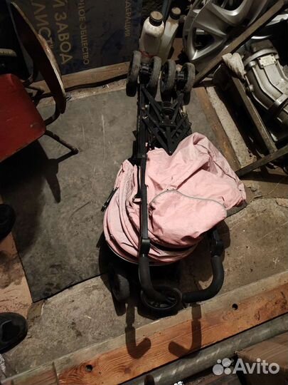 Прогулочная коляска трость бу