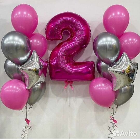 Доставка гелиевых шаров в Тюмени. Воздушные шары с