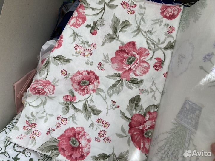 Лоскуты ткани для рукоделия