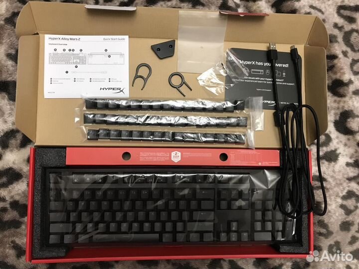 Игровая Клавиатура HyperX Alloy Mars 2 PBT Keycaps