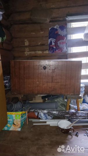 Сундук деревянный старинный