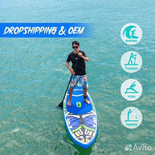 Сапборд / Сап доска / Sup доска надувная Monkey