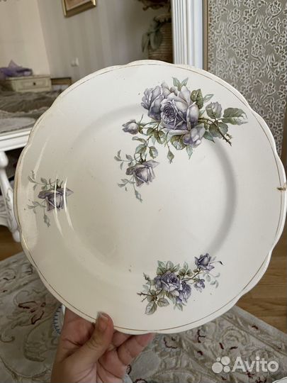 Набор тарелок винтаж европа