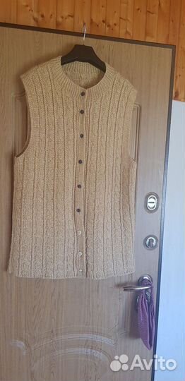 Жилетка безрукавка женская 50 52