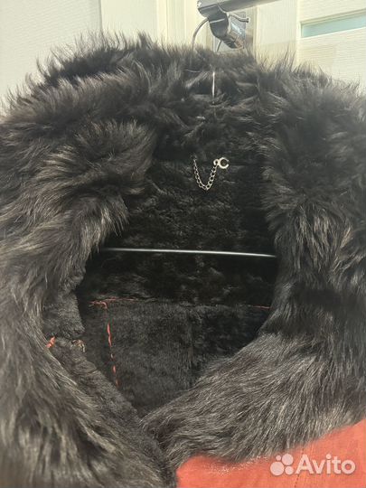 Дубленка натуральная женская 44р.из горного козла
