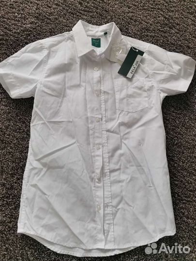 Рубашка selaс коротким рукавом на мальчика