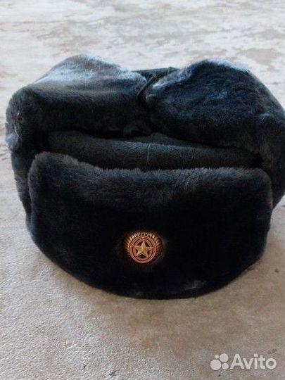Шапка ушанка военная
