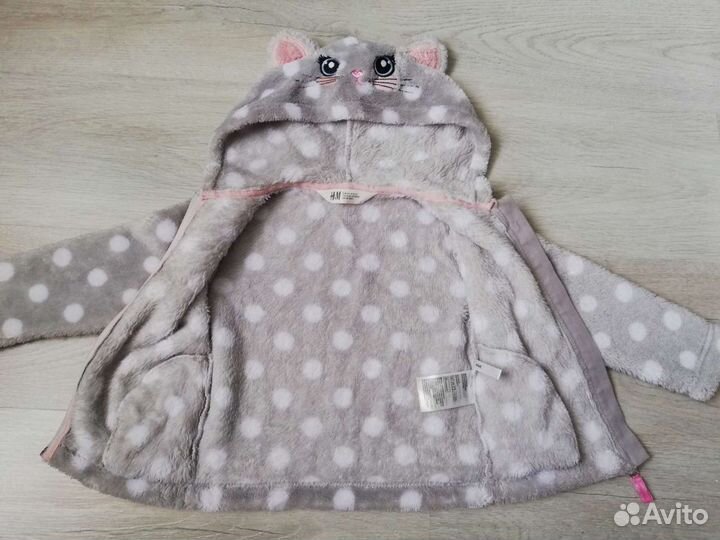Толстовки на девочку H&M, Kiabi
