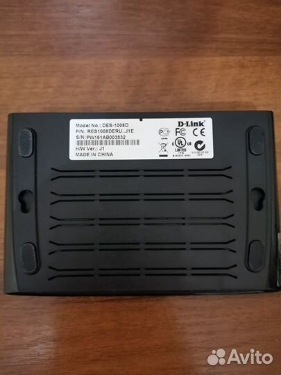 Коммутатор D-link DES-1008D/RU