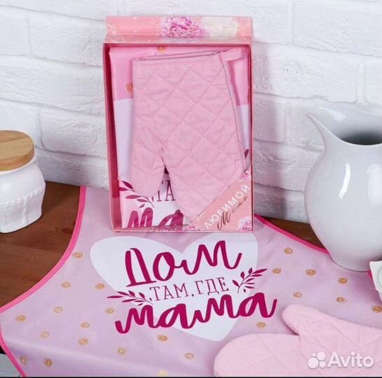 Набор фартук и прихватка ассортимент