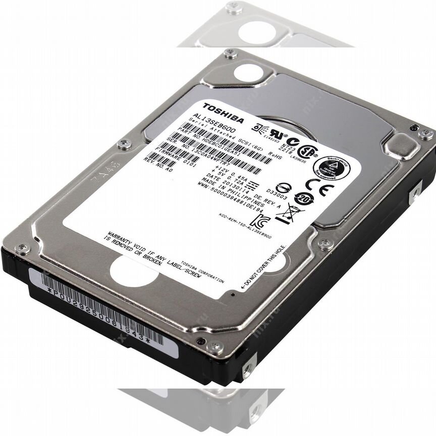 [AL13SEB600] Жесткий Диск Toshiba 600gb Sas 2.5 Al13seb600