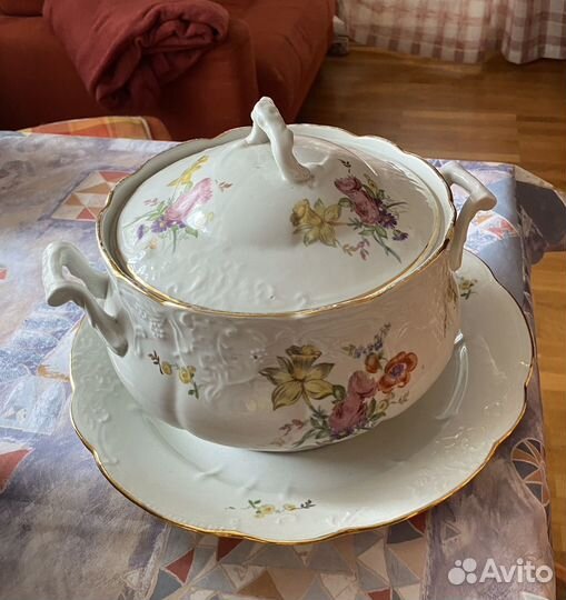 Сервиз столовый, всего 15 предметов