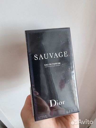 Dior sauvage 100ml оригинал парфюм