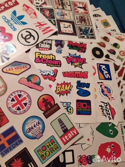 Наклейки виниловые