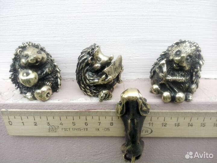 Фигурки литые из бронзы, латуни - сувенир, подарок