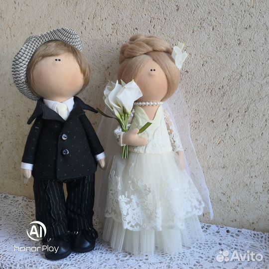 Интерьерная кукла ручной работы