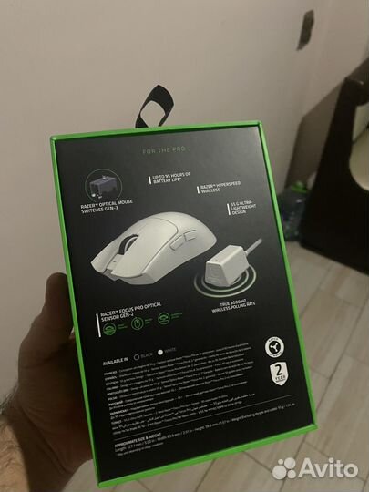 Игровая мышка Razer Viper 3 Pro White Edition