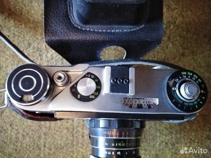 Пленочный фотоаппарат фэд 5 с объективом Индустар