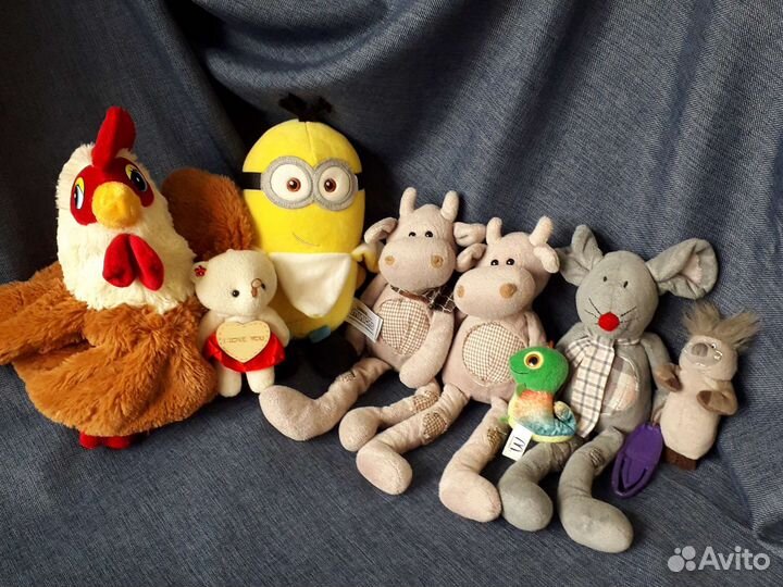 Мягкие игрушки разные