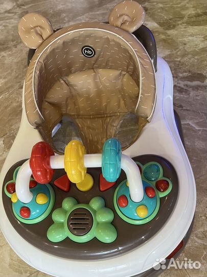 Ходунки Happy baby smiley v2 и бизиборд