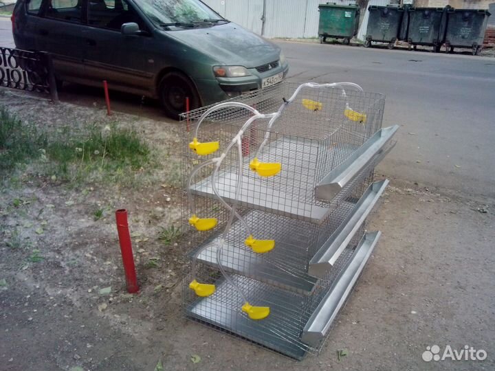 Клетка для перепелов на 150 штук