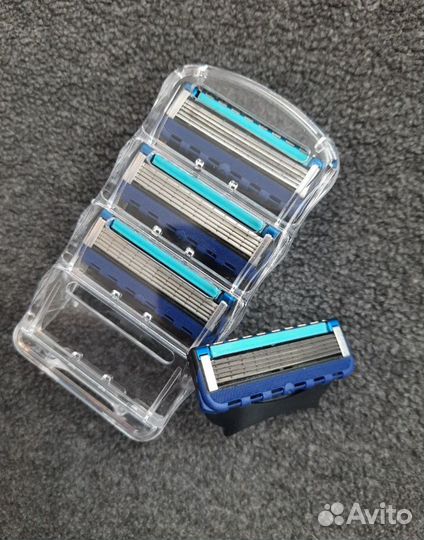 Сменные кассеты для бритвы Mach3 упаковка