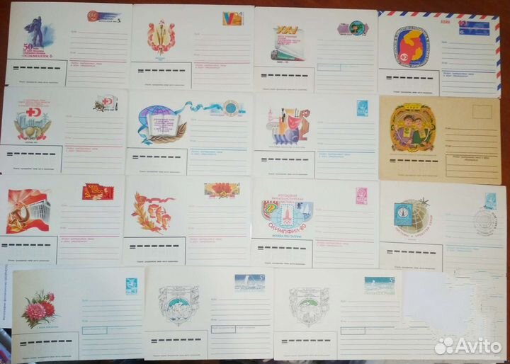 Почтовые конверты СССР