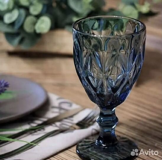 Бокалы для вина и шампанского 6шт