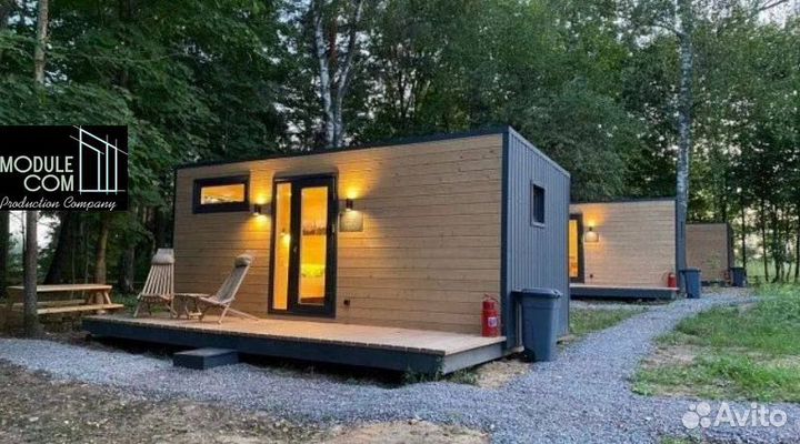 Модульный дом для глэмпинга под ключ