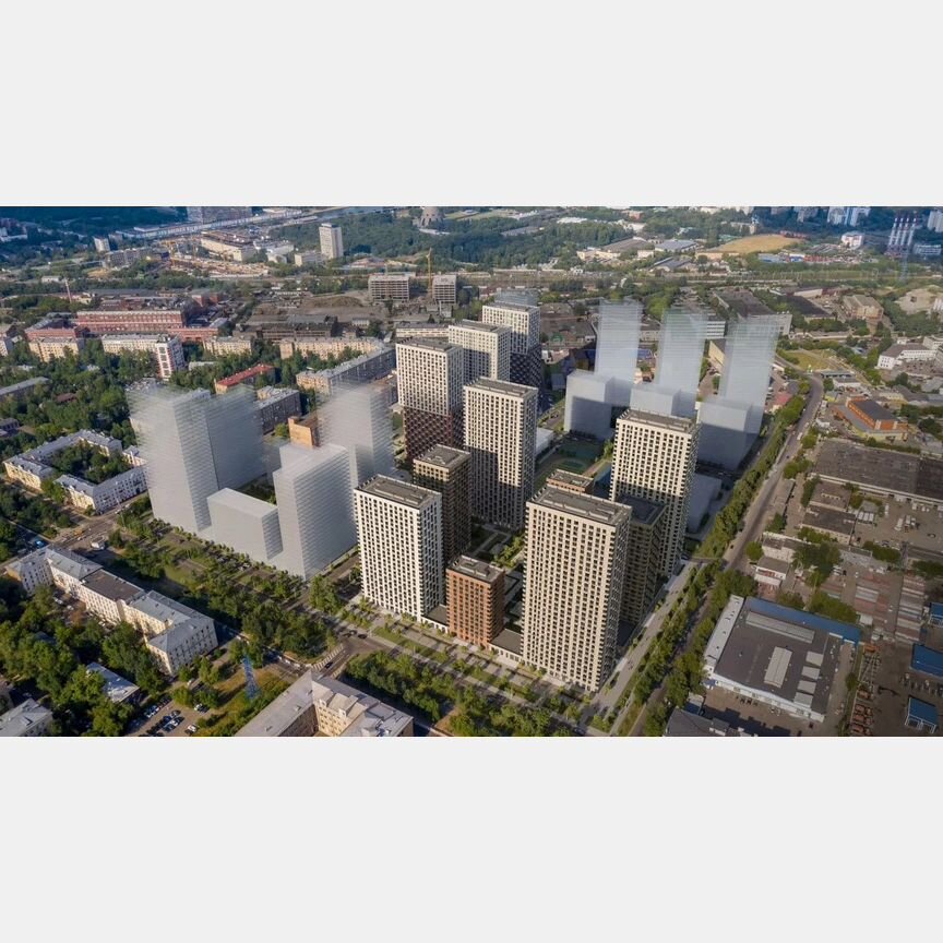 3-к. квартира, 71,9 м², 2/33 эт.