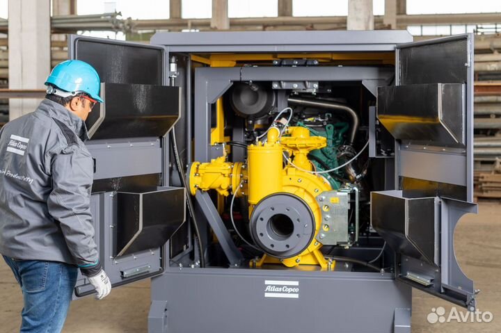 Дизельная мотопомпа Atlas Copco PAC