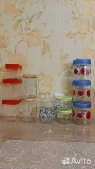 Банки для сыпучих продуктов