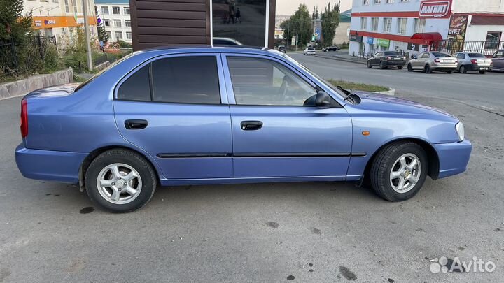 Hyundai Accent 1.5 МТ, 2004, 222 106 км