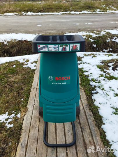 Садовый измельчитель bosch