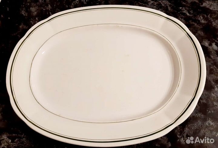 Блюдо антикварное Песочное